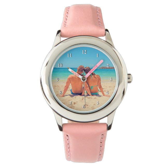 Custom Photo Watch Your Favorite Love Photos (Front)