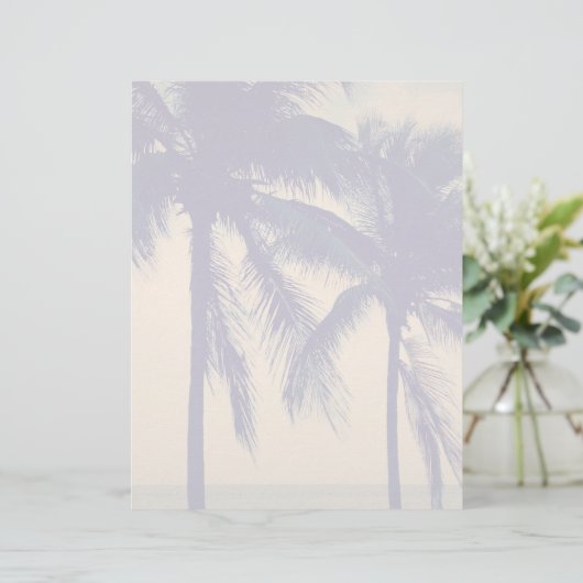 Custom photo watermark background image letterhead (Standing Front)