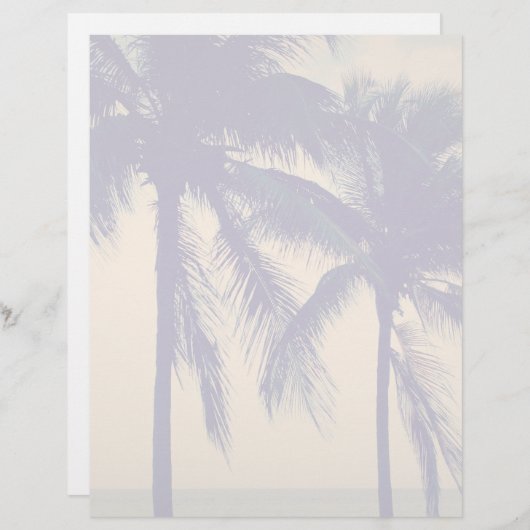 Custom photo watermark background image letterhead (Front/Back)