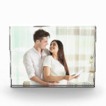 Custom Photo Wedding, Birthday, Father's Day Gift Block<br><div class="desc">Custom Photo Wedding,  Birthday,  Father's Day Gift,  Valentin</div>