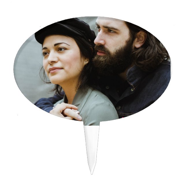 CUSTOM PHOTO WEDDING CAKE TOPPERS (Front)