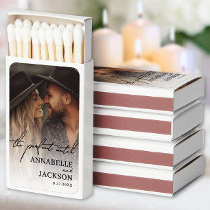 Custom Photo Wedding Matchboxes
