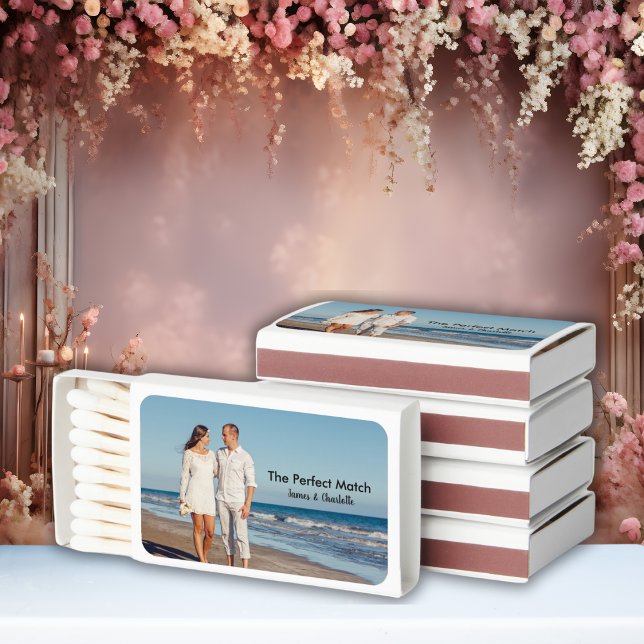 Custom photo Wedding Matchboxes (Custom photo Wedding Matchboxes)