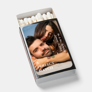 Custom Photo Wedding Matchboxes