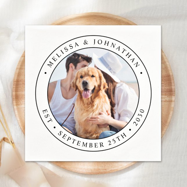Custom Photo Wedding Napkins (Creator Uploaded)