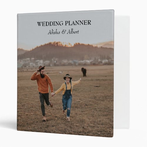 Custom Photo Wedding Planner Binder / Album