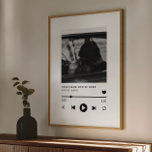 Custom Photo Wedding Song  Poster<br><div class="desc">Celebrate your love story with this Custom Photo Wedding Song Poster. Featuring your favorite wedding song lyrics alongside a cherished photo, this poster creates a meaningful and personalized keepsake. With a modern layout and elegant typography, it captures the sentiment of your special day beautifully. Printed on high-quality paper, this poster...</div>