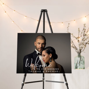 Custom Photo Wedding Welcome Foam Board