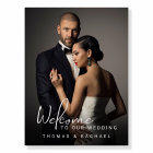 Custom Photo Wedding Welcome
