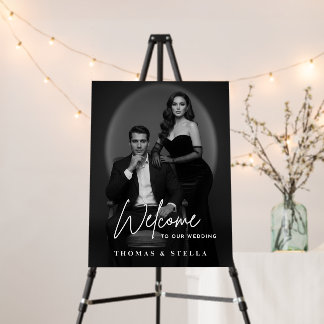 Custom Photo Wedding Welcome Foam Board