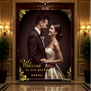 Custom Photo Wedding Welcome Foam Board