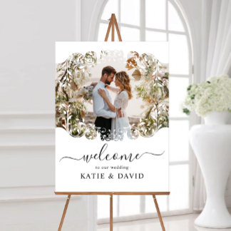 Custom Photo Wedding Welcome Foam Board