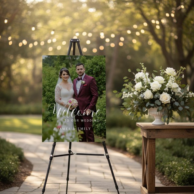 Custom Photo Wedding Welcome Foam Board (Creator Uploaded)