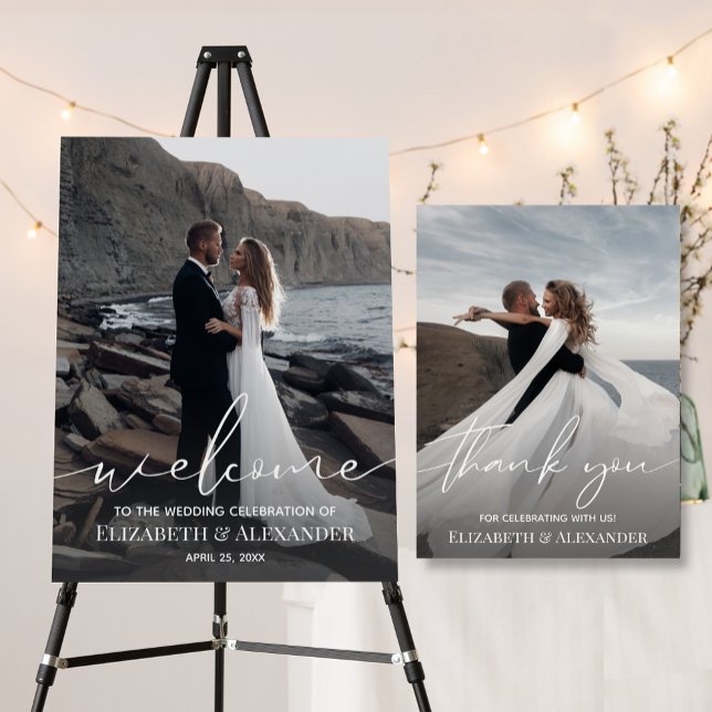 Custom Photo Wedding Welcome Foam Board (Creator Uploaded)