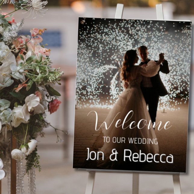 Custom Photo Wedding Welcome Poster (Creator Uploaded)