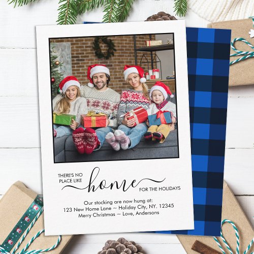 Custom Photo Weve Moved New Home Holiday Moving Enclosure Card