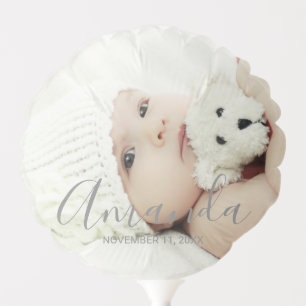 Custom Photo with Custom Name and Text Balloon