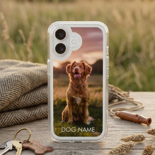 Custom Photo With My Dog Picture On A Cute iPhone 16 Case