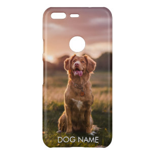 Custom Photo With My Dog Picture On A Cute Uncommon Google Pixel Case