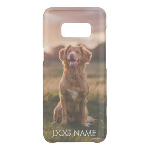 Custom Photo With My Dog Picture On A Cute Uncommon Samsung Galaxy S8 Case