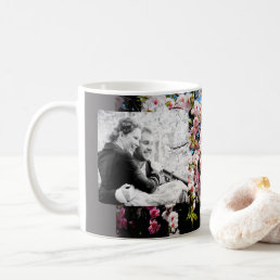 Custom Photo with Personalized Message Engagement Coffee Mug