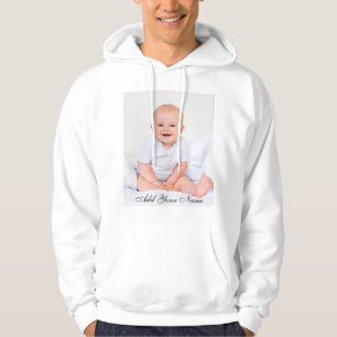 Custom Photo With Your Name Hoodie