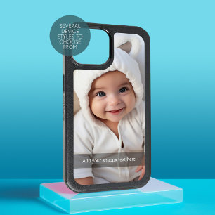 Custom Photo with Your Own Snap Chat Meme OtterBox iPhone 14 Plus Case