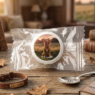 Custom Photo With Your Pet Dog Name Picture On Life Saver® Mints