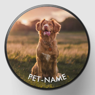 Custom Photo With Your Pet Dog Name Picture On Mini Candle Favors