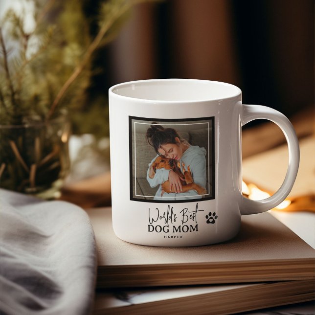 Custom Photo World Best Dog Mom Mug (Creator Uploaded)