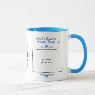 Custom Photo! Worlds Greatest Fourche Terrier Mug