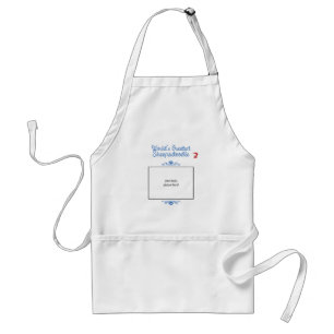 Custom Photo! Worlds Greatest Sheepadoodle Adult Apron