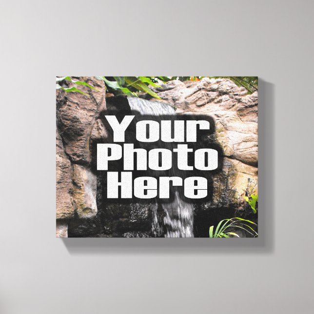 Custom Photo Wrapped Canvas Print (Front)