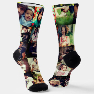 Custom photo x12 socks