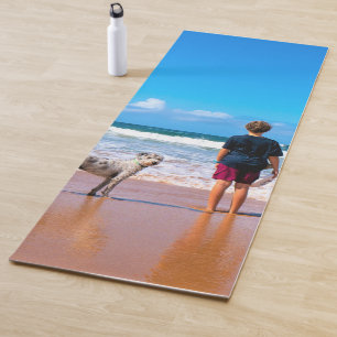 Custom Photo Yoga Mat Your Photos with Pets