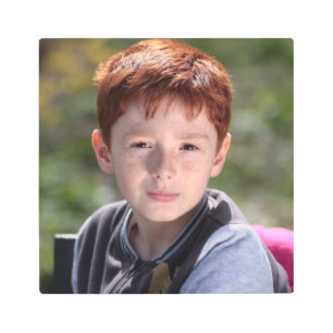 CUSTOM PHOTO YOUR CHILD METAL WALL ART