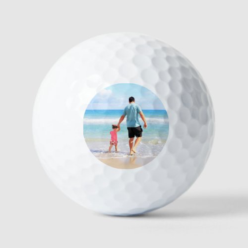 Custom Photo _ Your Own Design _ Best DAD Golf Balls