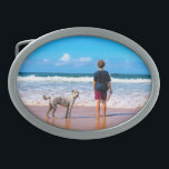 Custom Photo - Your Own Design - I Love My Pet Belt Buckle<br><div class="desc">Custom Photo Make Your Own Design - I Love My Pet - Personalized Family / Friends / Pets or Personal Gift - Add Your Photo / Text / Name - Resize and move or remove and add elements / text with customization tool ! You can transfer this design to more...</div>