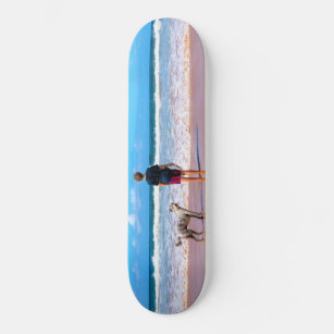 Custom Photo - Your Own Design - I Love My Pet  Skateboard