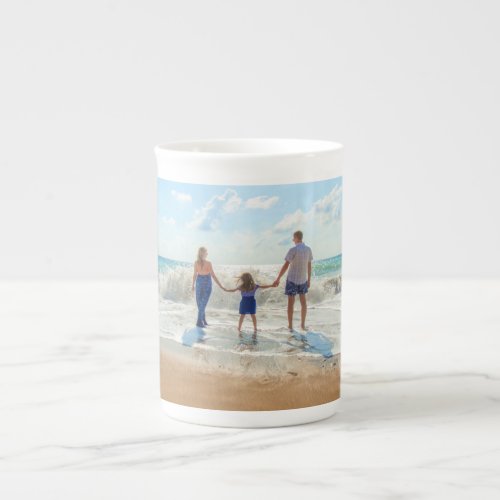 Custom Photo _ Your Own Design _ My Family Bone China Mug