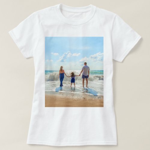 Custom Photo _ Your Own Design _ Summer  _ Family T_Shirt