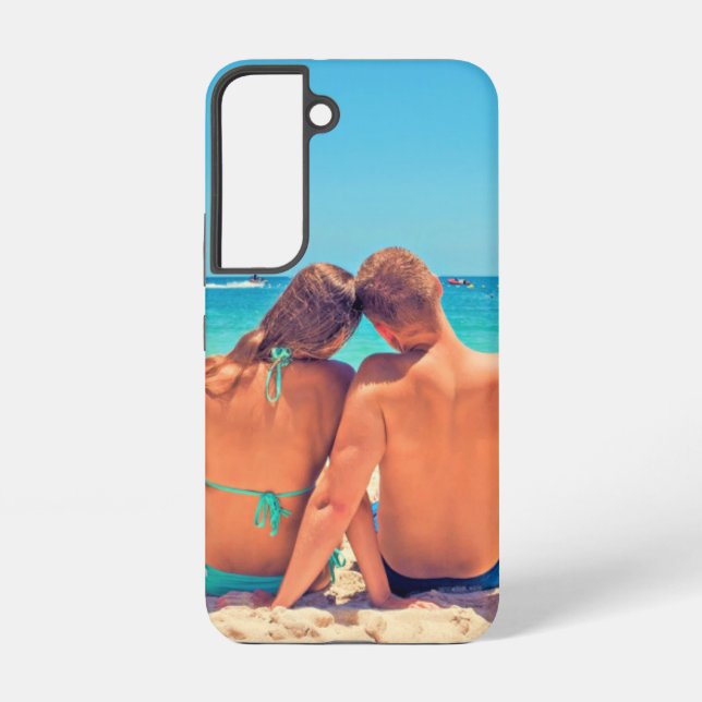 Custom Photo Your Romantic Photos Design Samsung Galaxy Case (Back)