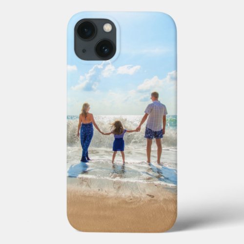 Custom Photo _ Your Summer Design _ Family iPhone 13 Case