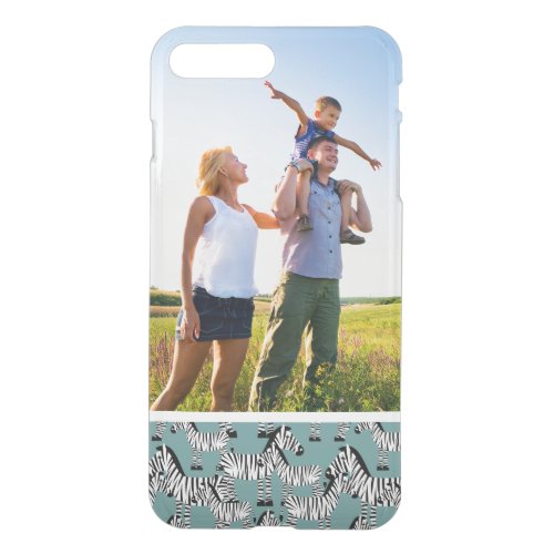 Custom Photo Zebra Pattern iPhone 8 Plus7 Plus Case