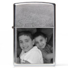 Custom Photo ZIPPO Chrome Pocket Lighter