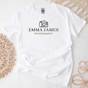 Custom Photographer Personalized Photography Photo T-Shirt