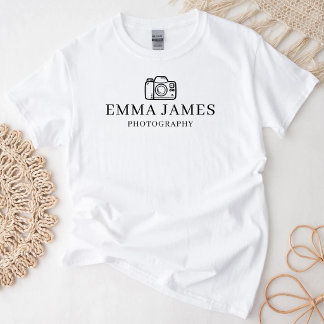 Custom Photographer Personalized Photography Photo T-Shirt