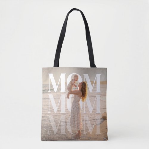 Custom PhotoPop Mom Tote Bag