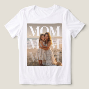 Custom PhotoPop Mom Tri-Blend Shirt
