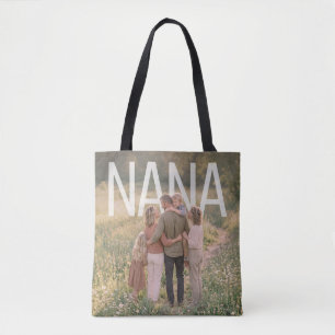 Custom PhotoPop Nana Tote Bag